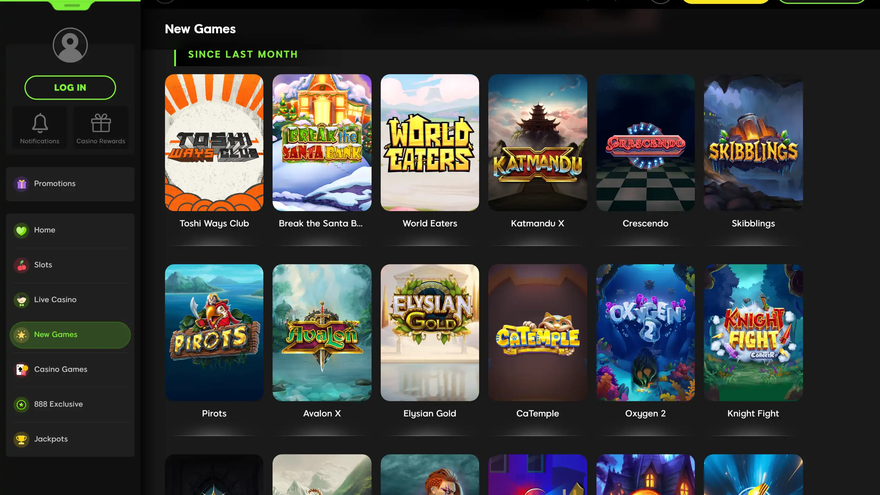 888casino Alberta screenshot 5