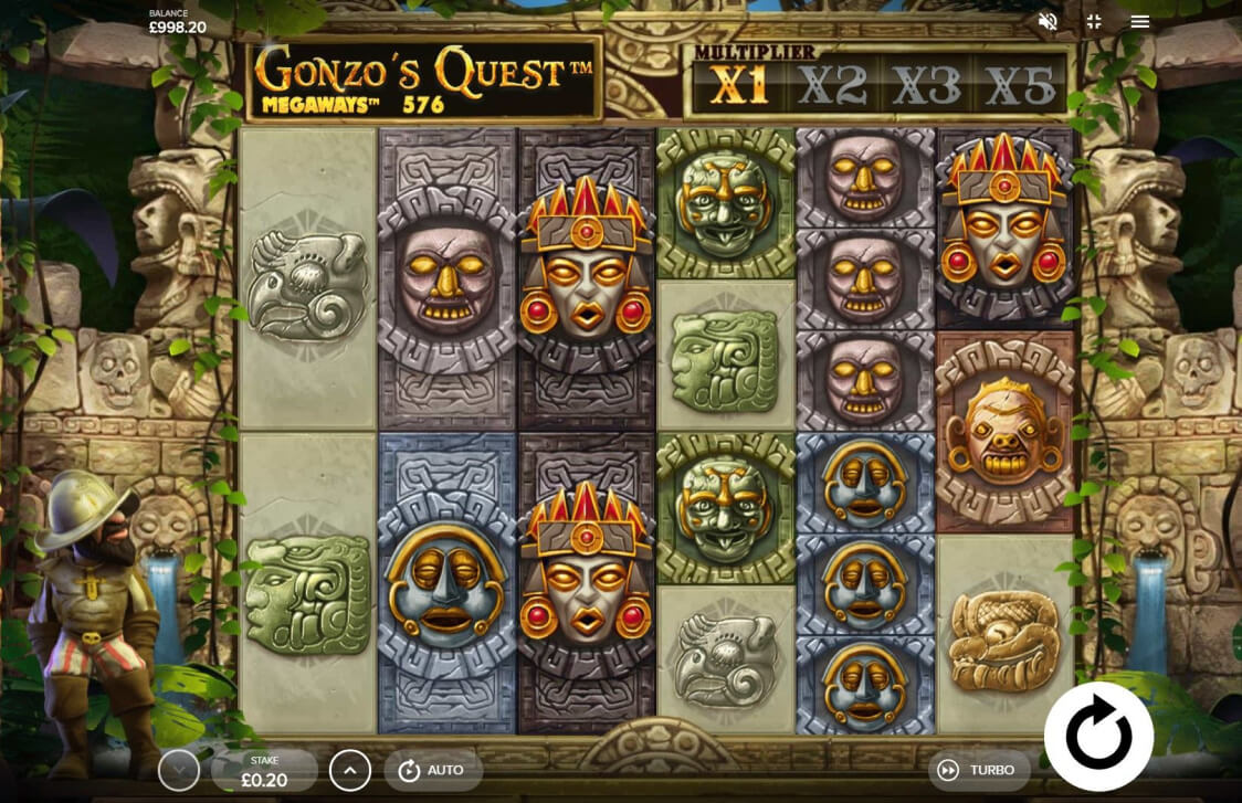 Gonzo's quest Screenshot