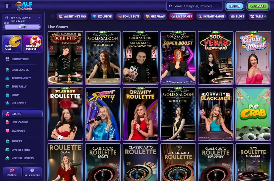 AlfCasino screenshot 5