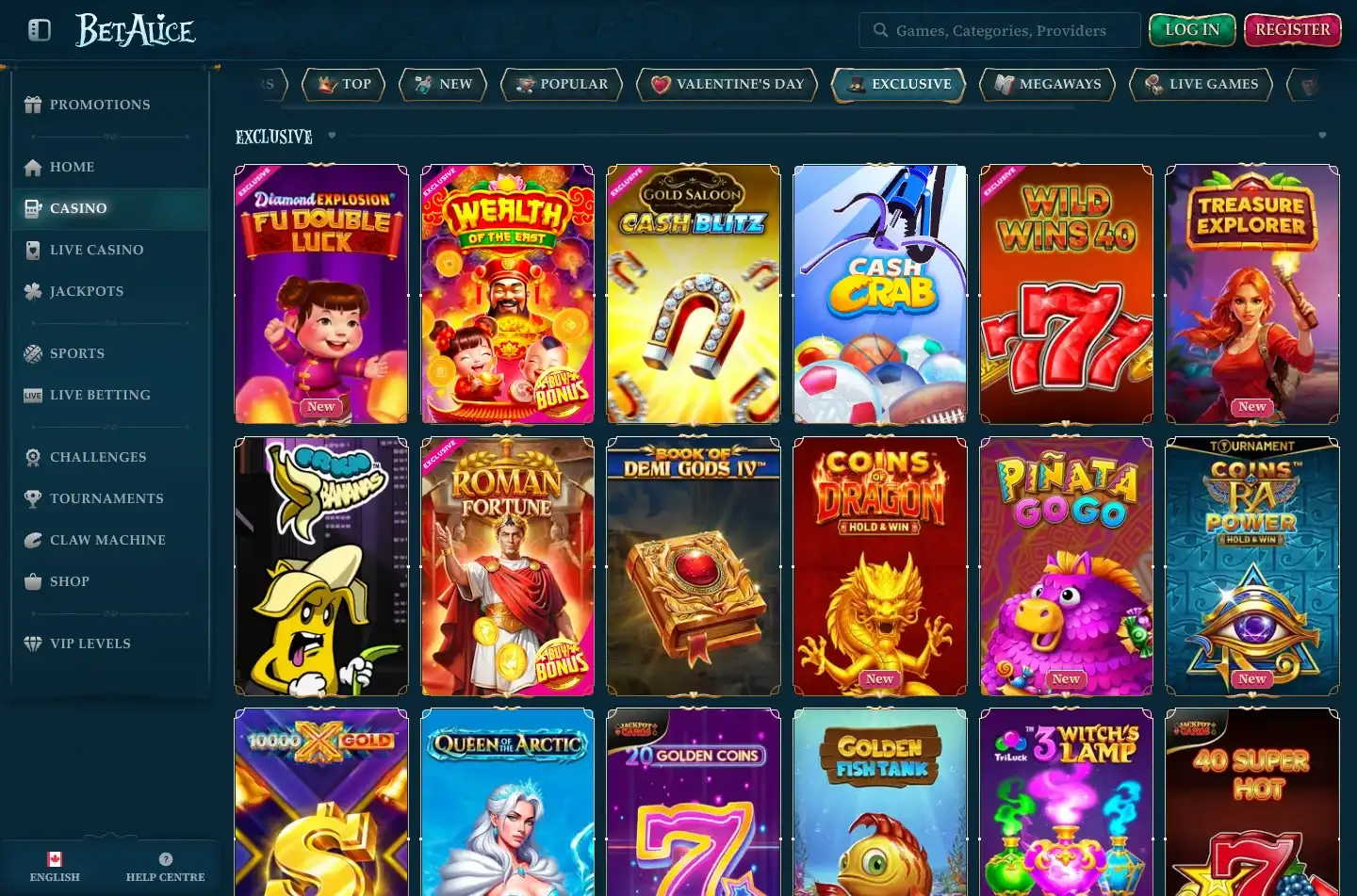 BetAlice Casino screenshot 4