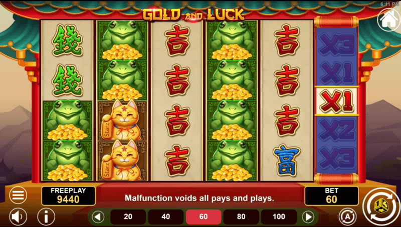 BitStarz Gold and Luck screenshot