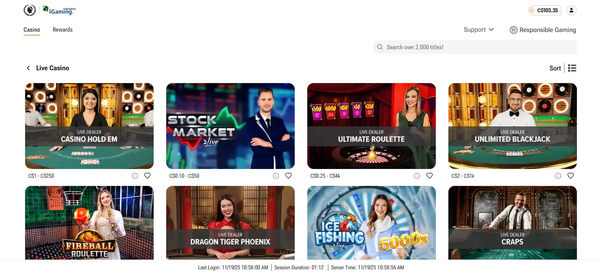 Caesars Screenshot 3