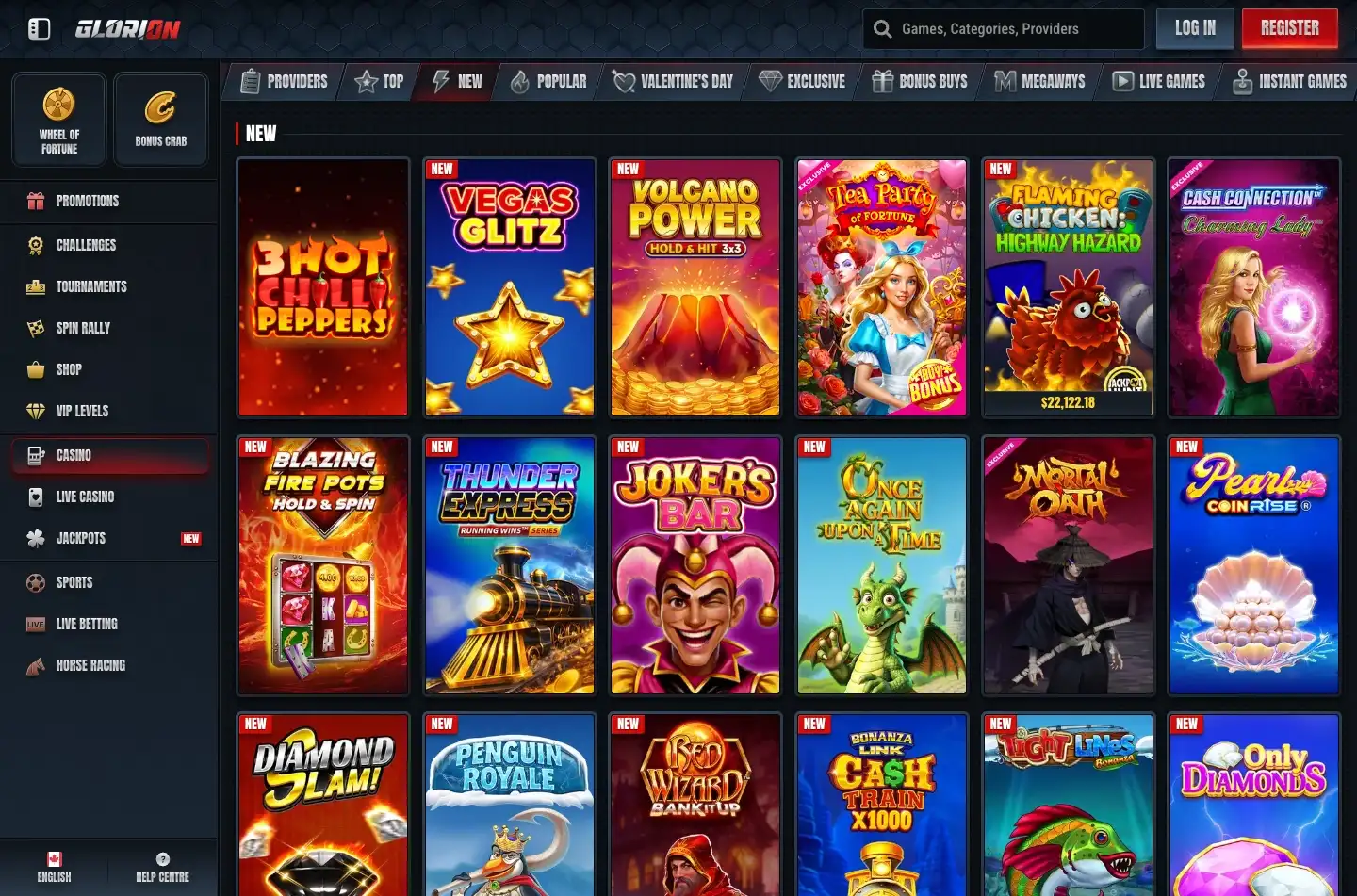 Glorion Casino screenshot 3