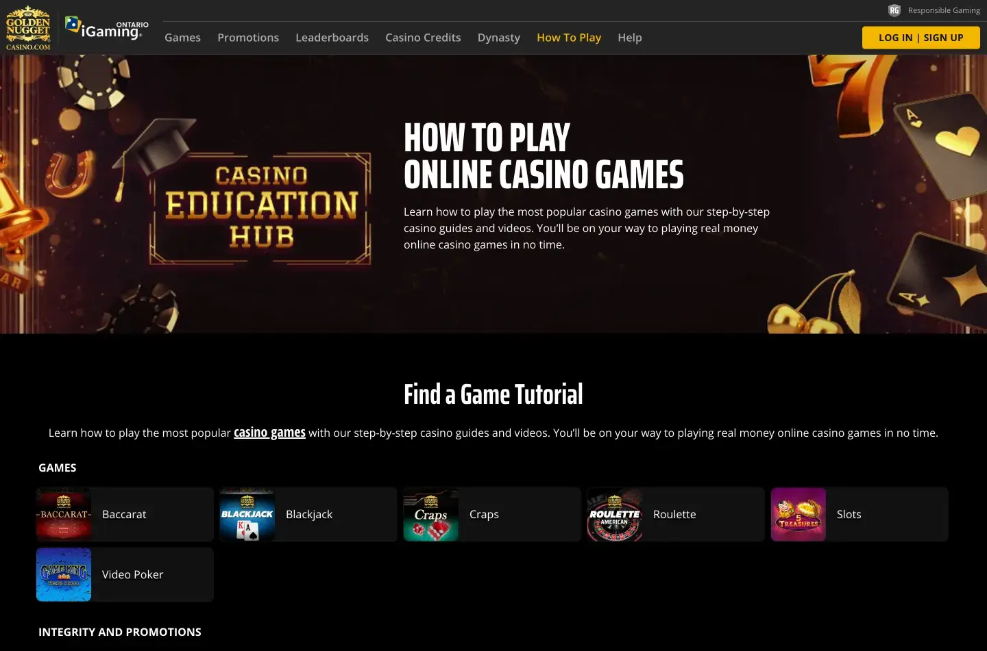 Golden Nugget casino screenshot 5