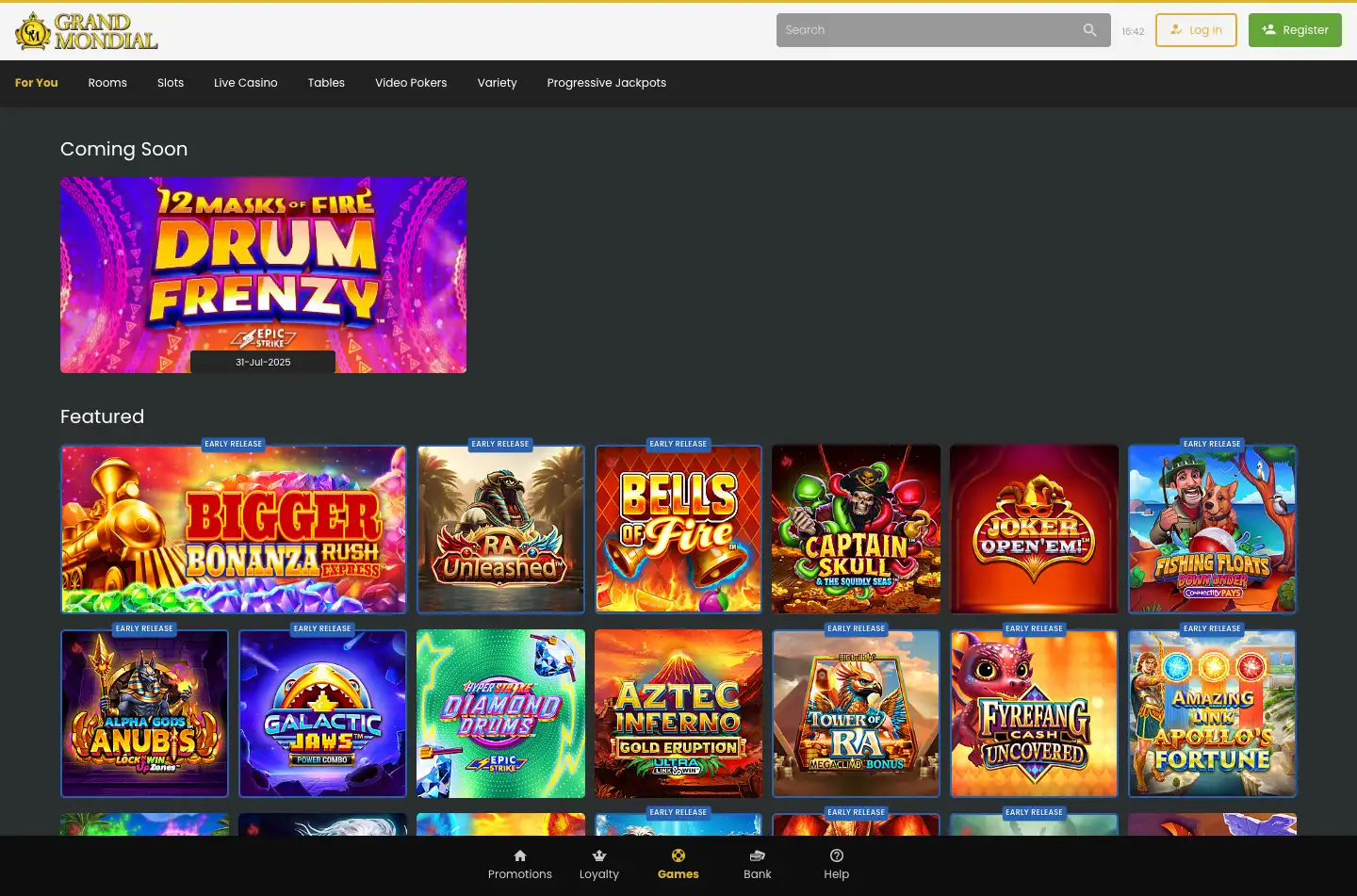 Grand Mondial Casino Ontario screenshot 1
