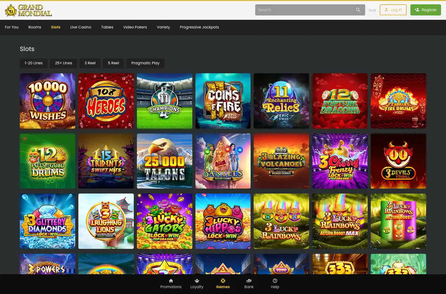 Grand Mondial Casino Ontario screenshot 2