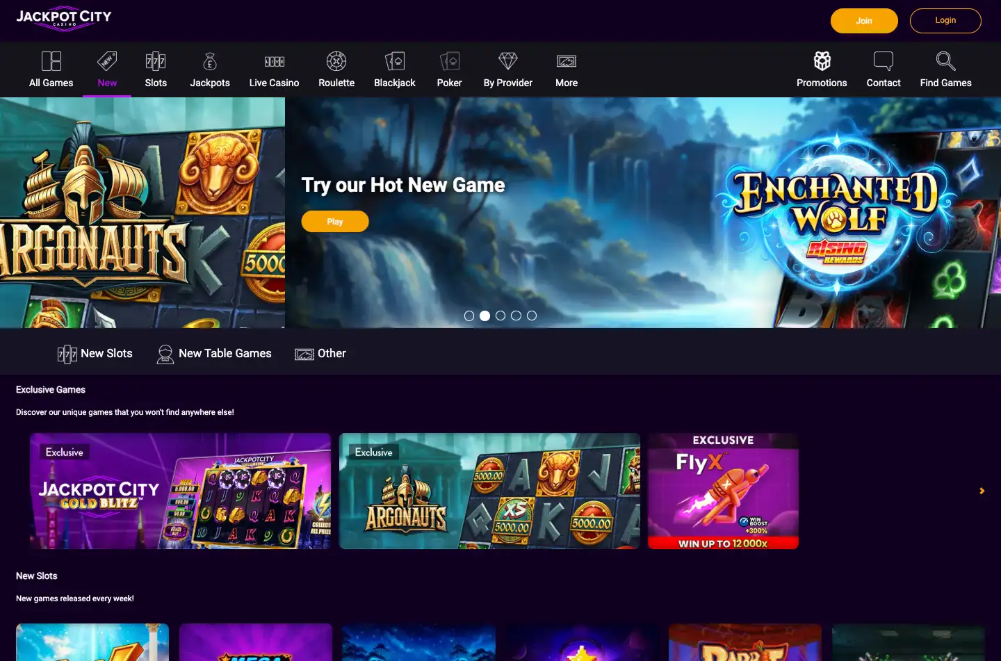 Jackpot City Casino Screenshot 2