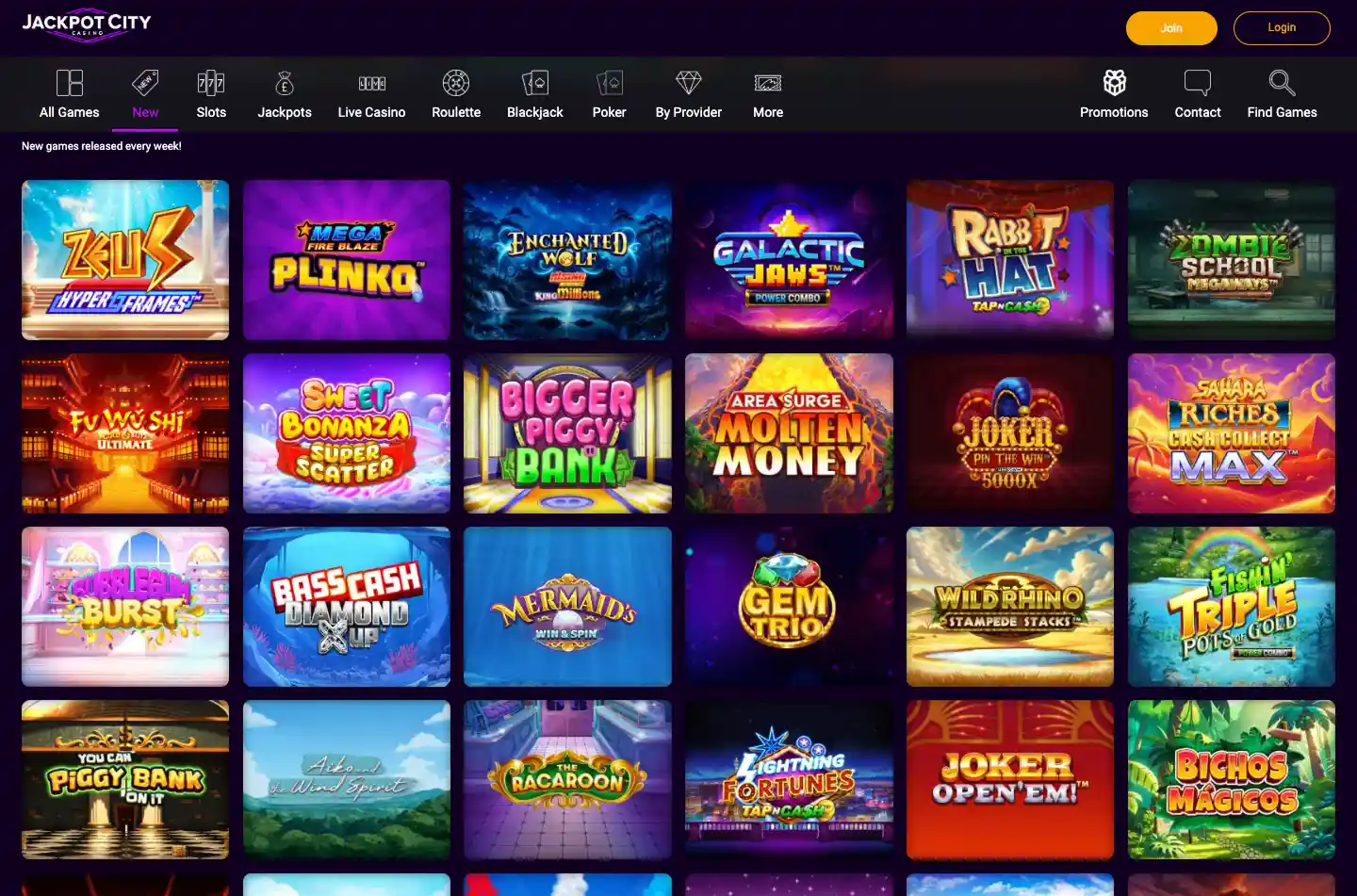 Jackpot City Casino Screenshot 3