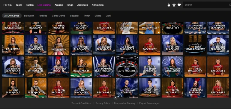 Jackpot City Casino Alberta screenshot 3