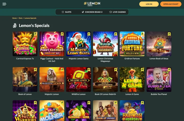 Lemon Casino screenshot 4