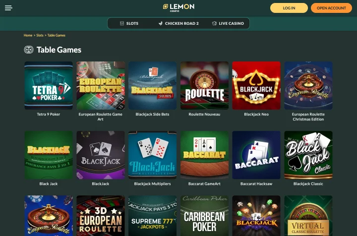 Lemon Casino screenshot 5