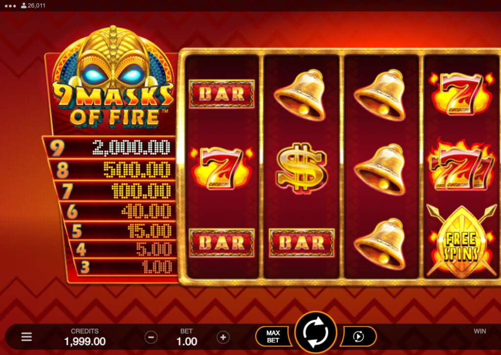 9 Masks Of Fire screenshot