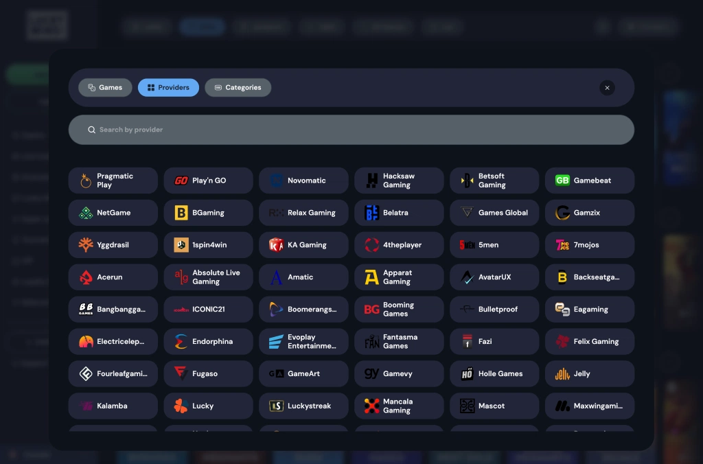 LuckyWins casino screenshot 4