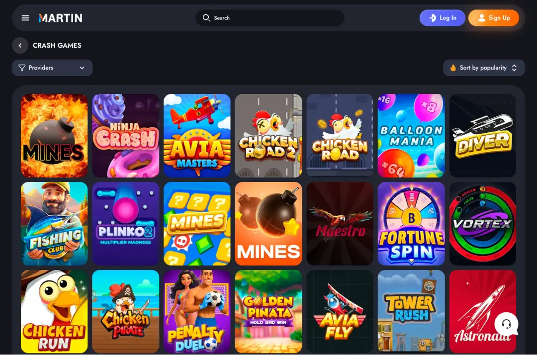 Martin Casino Screenshot 4