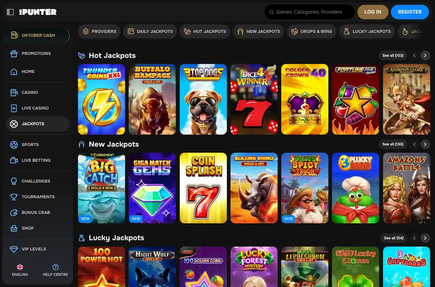 MrPunter Casino Screenshot 3