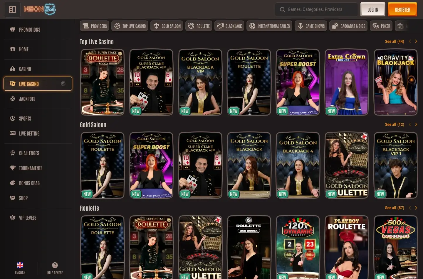 Neon54 Screenshot 2
