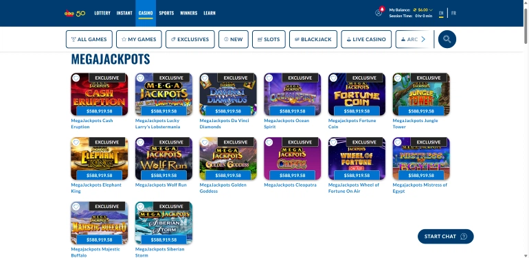 OLG casino Ontario screenshot 5