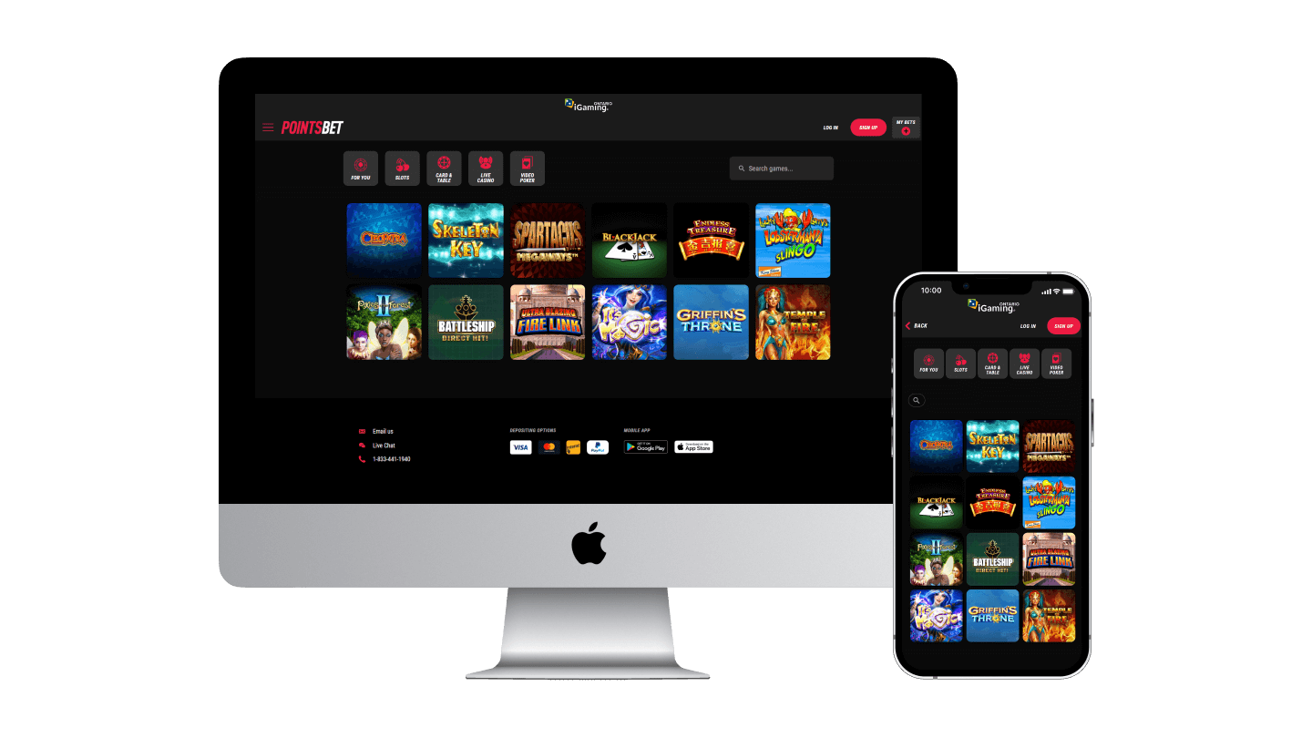 PointsBet Ontario Casino Review (2024) Legal ON Casino