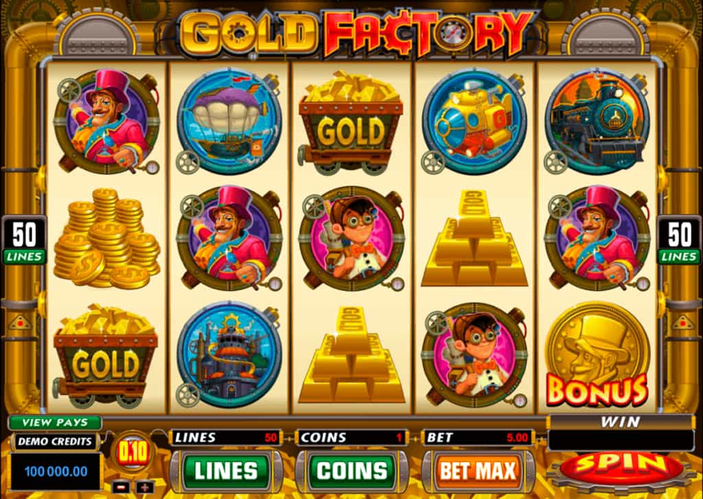 Gold factory Screenshot