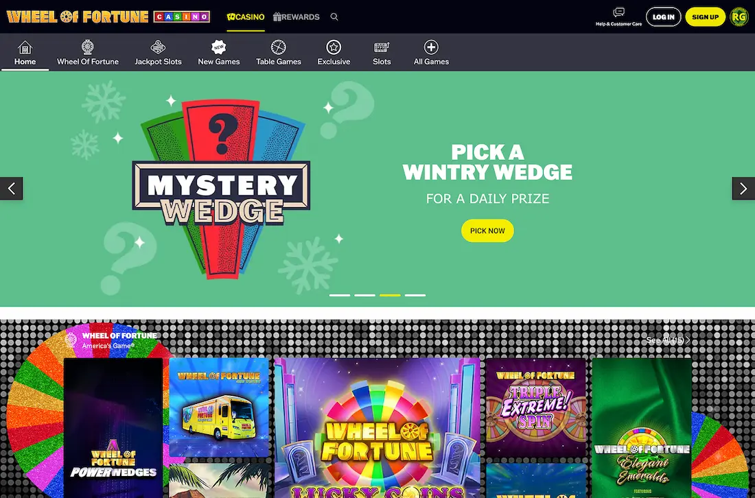 Wheel of Fortune Casino screenshot 1