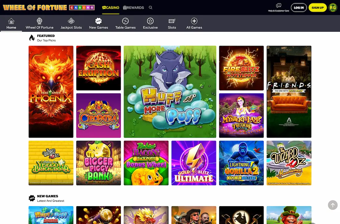 Wheel of Fortune Casino screenshot 3