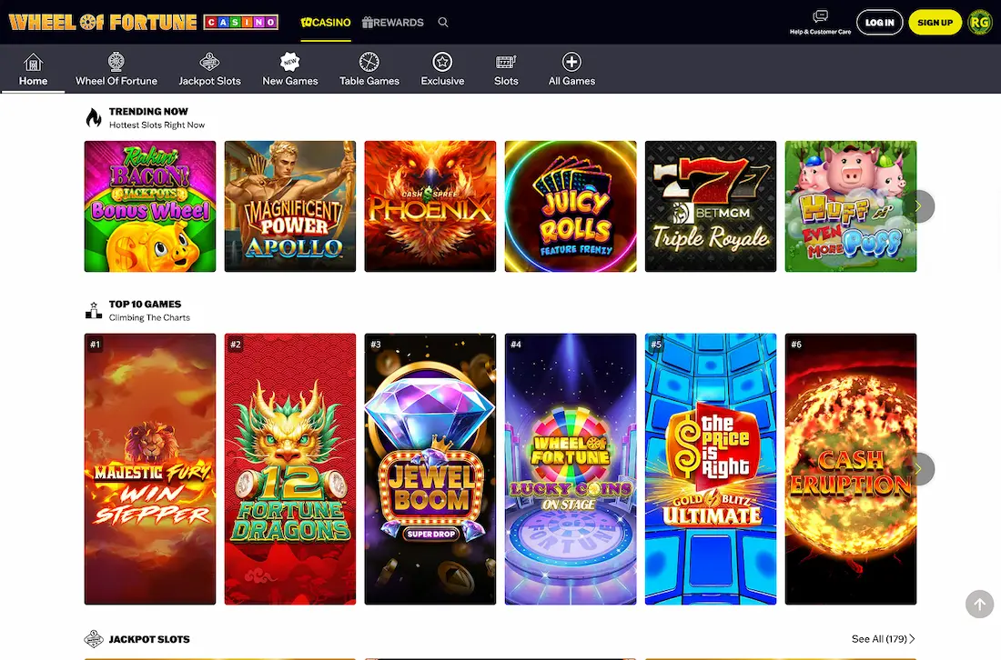 Wheel of Fortune Casino screenshot 5