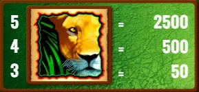 Wild Life Lion symbol